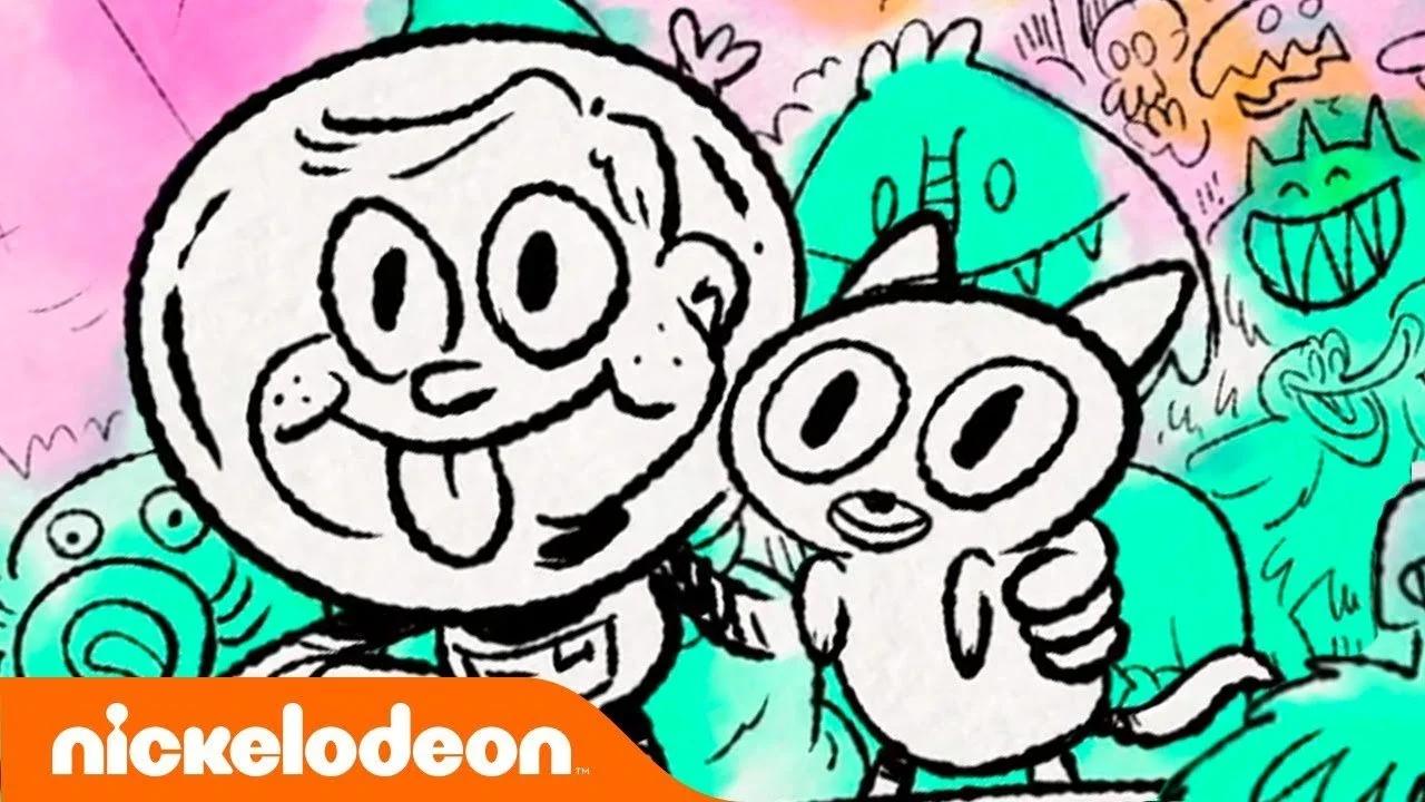 Space Kid and Cat